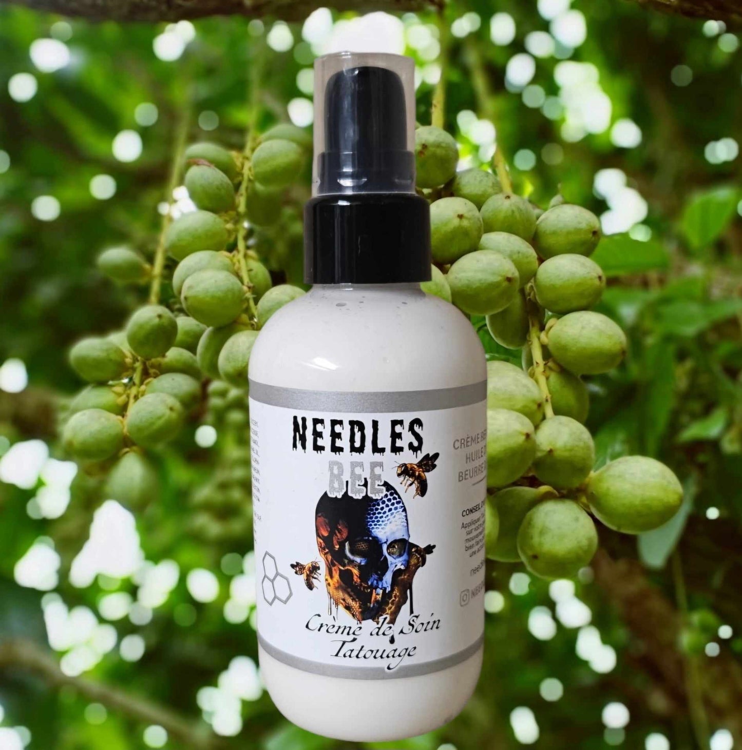 Soin tatouage huile d’argan et beurre de karité 100 ml