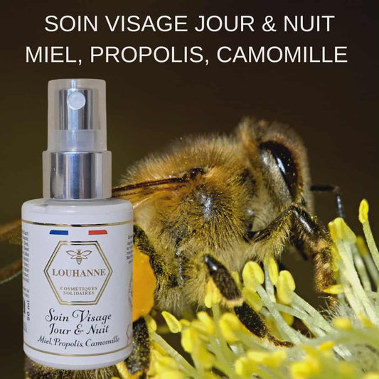 Soin Visage Jour & Nuit, Miel, Propolis & Camomille